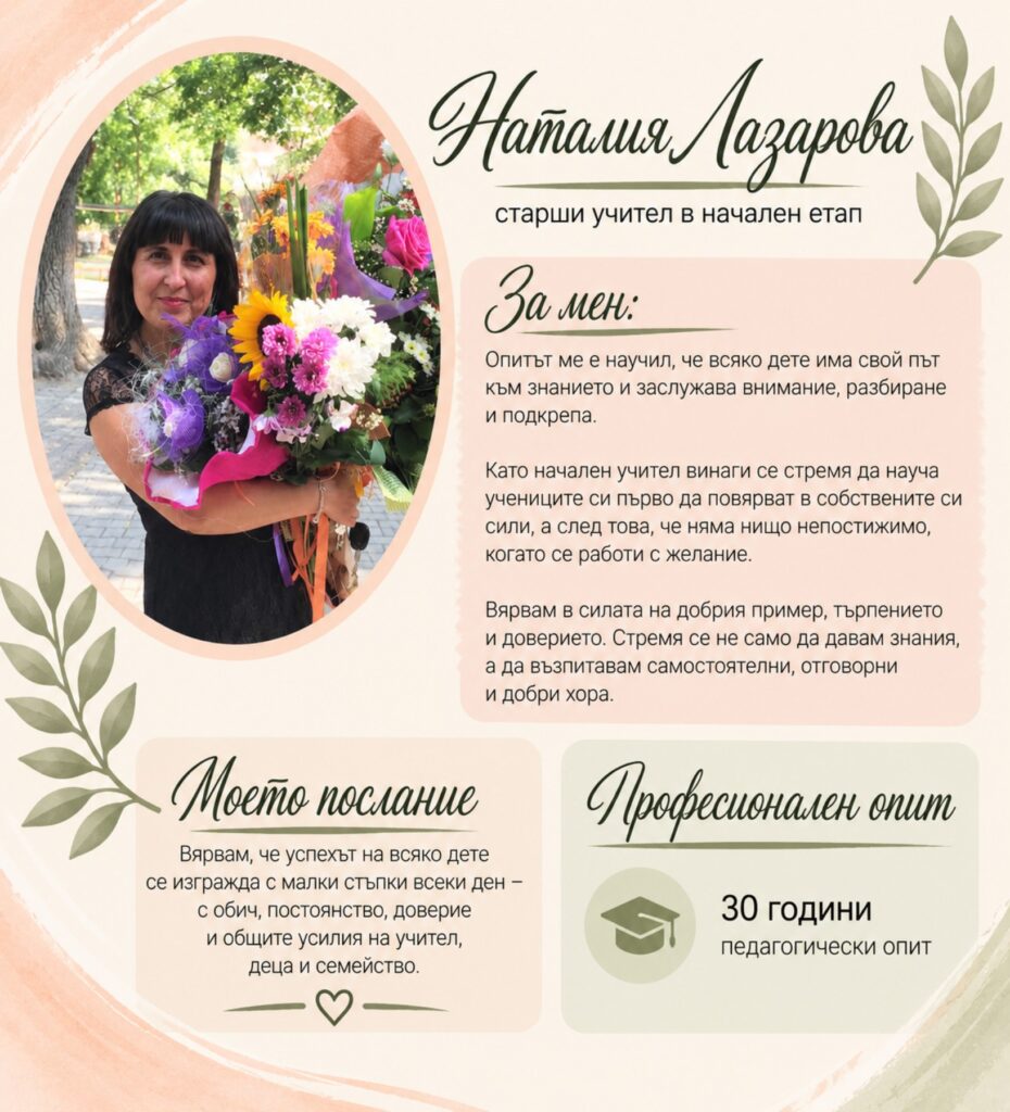 Наталия Лазарова